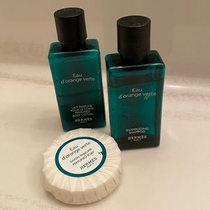 Hermès Eau d’orange verte perfumed bathroom set